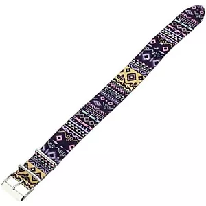 Voguestrap TX2250PR 22mm Nylon Multi-Color Watchband Free Shipping - Picture 1 of 2