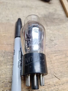 6J5G Zenith Tube Black Plates-Hot Stamped Base Tested - Picture 1 of 2