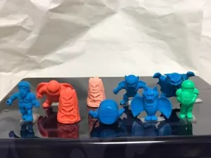 Ghosts 'n Goblins figure keshi mini doll lotto 9 set retrò raro anime Giappone z q6 - Foto 1 di 18
