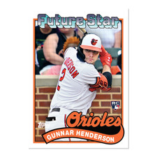 2023 Throw Back Thursday Set 36 - 107 Gunnar Henderson - Free Shipping Always!