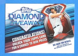 Topps Diamond Giveaway 2011 #TDG20 Kevin Youkilis Red Sox - Imagen 1 de 1