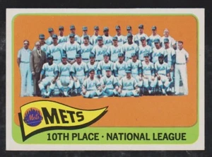 1965 TOPPS BASEBALL #551 NEW YORK METS TEAM NMMT ** FREE SHIPPING ** - Picture 1 of 1