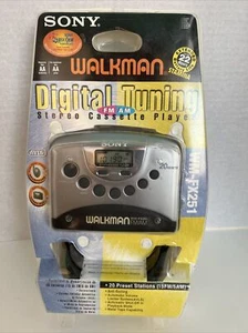 Sony Walkman WM-FX251 Digital Tuning Stereo Cassette Player FM AM NEW SEALED NOS - Picture 1 of 6