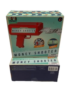 1 Money Shooter Make It Rain Machine Party Gun Shoots Out Dollar Bills Cash Toy - Picture 1 of 7