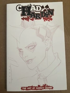 Chad Hardin Original Art Harley Quinn Sketch Cover - The Art Of Harley Quinn COA - Picture 1 of 3