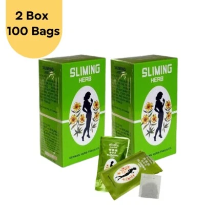 Abnehmen German Herb Sliming Tea Burn Diät Slim Fit Fast Detox Abführmittel 100 Beutel - Bild 1 von 4