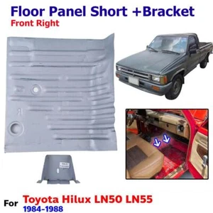 Floor Panel Right w Bracket Fits Toyota Hilux Pickup LN50 LN55 LN65 UTE 1984-88 - Picture 1 of 7