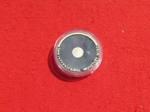 1980 South African Miniature Krugerrand 14k Gold International Monetary Mint - Picture 1 of 9