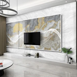 Vlies Fototapete Wandtapete Wandbilder Marmor mit Glücksbaum und Elchmotiv 11702 - Picture 1 of 5