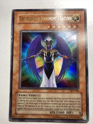 Yu-Gi-Oh! TCG The Agent of Judgment - Saturn - AST-006 - Ultra Rare MP - Image 1 of 4