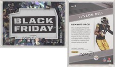 2016 Black Friday Football Manufactured Cracked Ice /25 Le'Veon Bell #8 Patch
