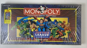 Monopoly DC Justice League of America Collector's Edition Board Game Sealed 1999 - Picture 1 of 10
