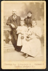 CARTE CABINET Guillien Audigier à Clermont-Ferrand; en famille c.1890