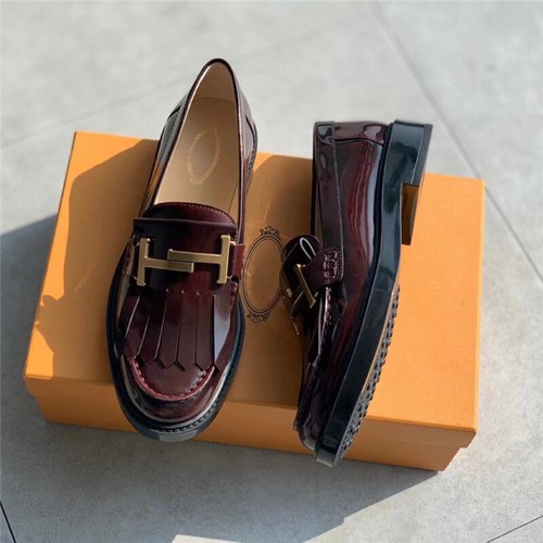 TOD’S Scarpe mocassini donna Tod's fondo piatto punta tonda lucida