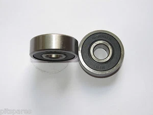 Pit bike dirt bike wheel bearings x 2 spares 6301RS  - Picture 1 of 1