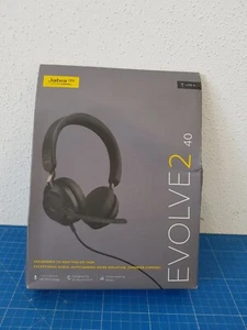 Jabra Evolve2 40 Stereo Kopfhörer - Schwarz _0.3_5 - Bild 1 von 5