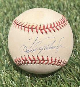 Andres Galarraga Autographed Official N.L. Baseball. Expos/Rockies/Braves