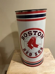 Vintage 1968 Logo Boston Red Sox Major League Baseball Promotion Trash Can - Picture 1 of 7