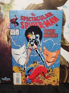 The Spectacular Spider-Man #213 Typhoid Mary Massacre (1994 Marvel) Comic - Picture 1 of 3