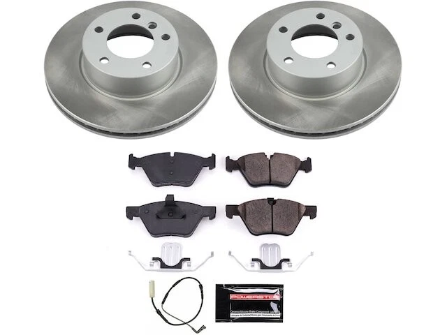 Kit de pastillas de freno delanteras y rotor para 07 BMW 328i 328xi cupé MM19G5 Foto 1 de 1