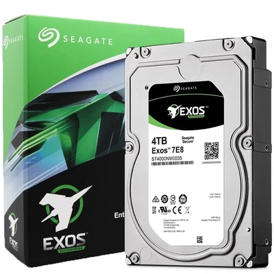 Seagate ST4000NM0035 Exos Enterprise 4TB Internal 7200RPM 3.5in. Hard Disk Drive - Image 1 of 4