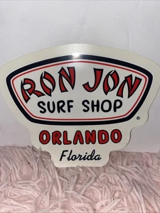 Adesivo decalcomania Ron Jon Surf Shop ORLANDO FL NUOVO - Foto 1 di 7