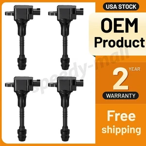 For Nissan Sentra 1.8L Set of 4 Ignition Coil 2002 2003 2004 2005 2006 UF351 - Picture 1 of 8