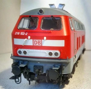 ESU-H0-Diesellok 218 102-2 „Sylt-Shuttle“ verkehrsrot digital Sound AC/DC EVP - Bild 1 von 7