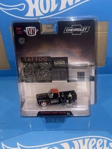 1976 CHEVROLET SCOTTSDALE CHEVY SPORT M2 MACHINES TATTOOS ART DIORAMA!!!!!!!!!!! - Picture 1 of 6