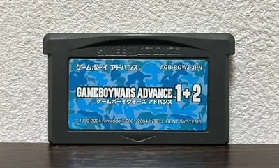 Gameboy Wars Advance 1 & 2 Nintendo Gameboy Advance GBA Japanese ver Tested - Image 1 of 3