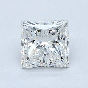 Princess Cut 1 Carat Cert. AGI Natural Mined Diamond Loose F color IF clarity - Picture 1 of 2