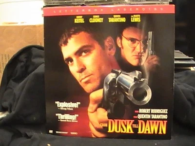 From Dusk Till Dawn 1996 Laserdisc LD George Clooney Tarantino Lewis Hayek Marin - Image 1 of 4