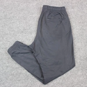 Nike Jogger Pants Men's XL 32X29 Gray Athletic Drawstring Tapered - Picture 1 of 18