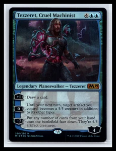 MTG Tezzeret Cruel Machinist #286 Foil Mythic Rare Magic Card TCG CCG NM - Picture 1 of 2