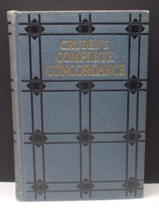 Crudens komplette Konkordanz 1930 zum Alten und Neuen Testament Hardcover - Bild 1 von 12