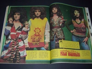 MARCELLA Turkish Magazine ROSSANA PODESTA - ULLA BELLA - BOB DYLAN 11726 - Picture 1 of 3