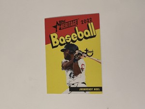 2022 Topps Heritage Minor League #73PC-13 Jhonkensy Noel 1973 Topps Pack Cover