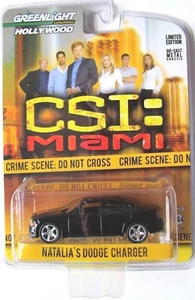 GREENLIGHT 2011 HOLLYWOOD SERIES 1 CSI: MIAMI NATALIA'S DODGE CHARGER - Picture 1 of 4