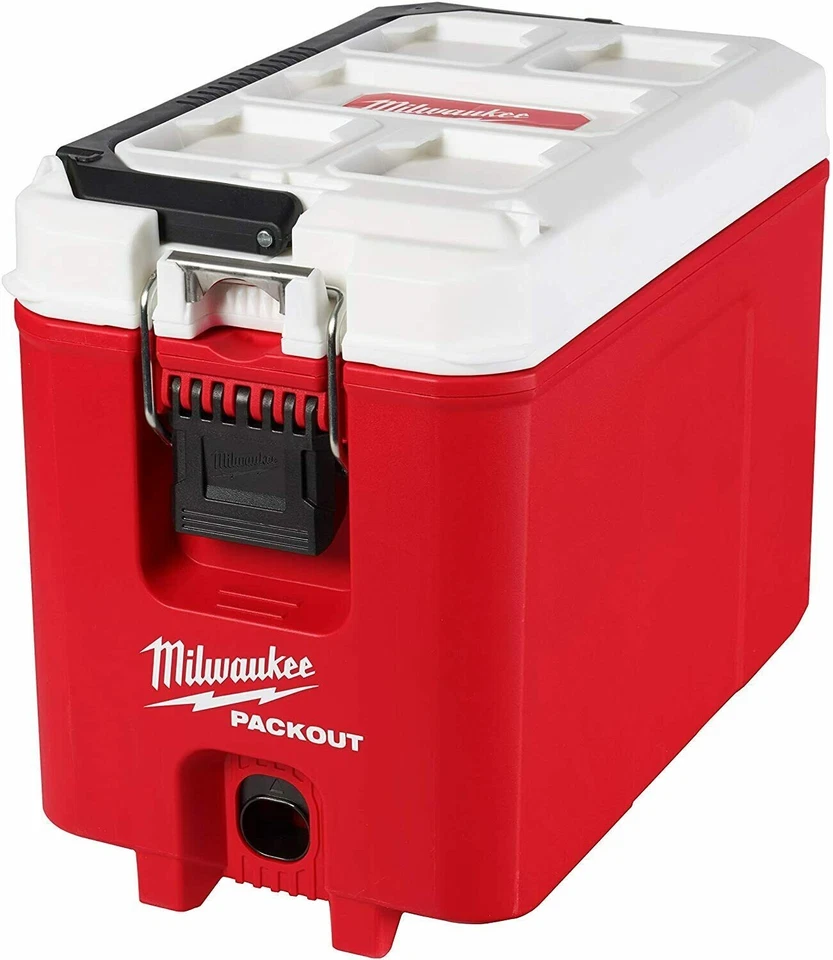 Milwaukee 48-22-8460 16 Quart Packout Compact Cooler - Red - Image 1 of 1