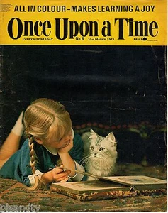 Vintage 1973 ONCE UPON A TIME #6 31st MARCH CHILDREN'S MAGAZINE* FAIRYTALES - Picture 1 of 2