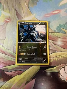 Pokemon Zekrom 64/108 Reverse Holo Rare Roaring Skies Near Mint - Picture 1 of 2