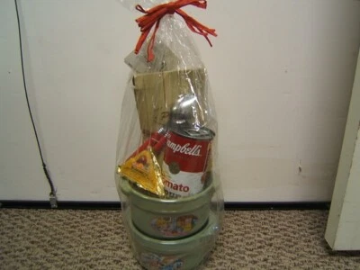 Conjunto de duas tigelas colecionável Campbell's Soup conjunto de presente com etiquetas TK  - Imagem 1 de 4