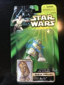 NEW Star Wars R3-T7 Droid Attack of the Clones Figure Sneak Preview 2001 HASBRO - Picture 1 of 2