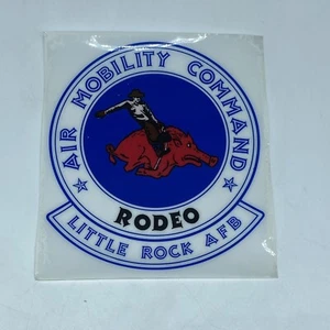 Little Rock Air Force Base Razorback Rodeo Air Mobility Transfer Decal Sticker - Picture 1 of 6