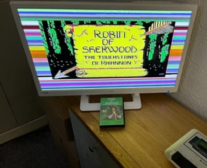 Robin of Sherwood Commodore 64 Cassette - Rare Working -👽👾Retro Gift Idea👾👽 - Photo 1/24