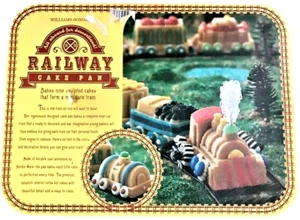 WILLIAMS-SONOMA NORDIC WARE TRENO FERROVIARIO TORTIERA NUOVA  - Foto 1 di 3