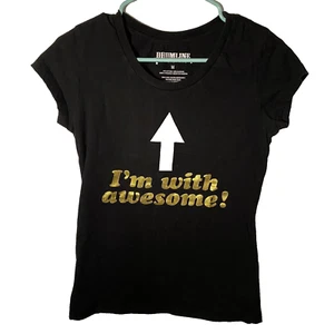 Drumline By Loyal Army I'm With Awesome T-Shirt Size Medium - Picture 1 of 7