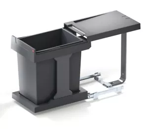 Waste Bin for Hinge Door Cabinets from 300mm Width 20 litres SOLO 502.43.300 - Picture 1 of 3