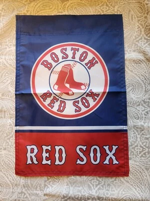 Boston Red Sox 12X18 Inch Double Sided MLB Baseball Garden Flag  - Image 1 of 3