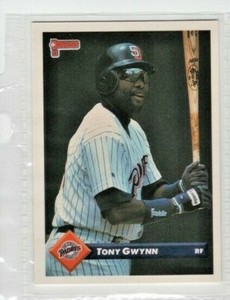 1993 Donruss San Diego Padres Baseball Card #126 Tony Gwynn